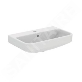 Ideal Standard i.Life S - Lavabo 600x380 mm, avec trop-plein, trou pour robinetterie, blanc T458301