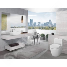 Villeroy & Boch Architectura - Vasque à poser, 600x405 mm, sans trop-plein, CeramicPlus, blanc alpin 5A2761R1