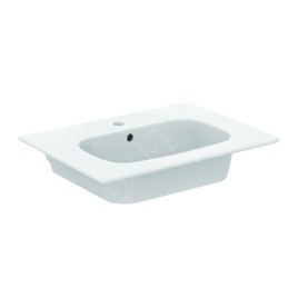 Ideal Standard i.Life A - Lavabo 640x460 mm, avec trop-plein, trou pour robinet, blanc T461901