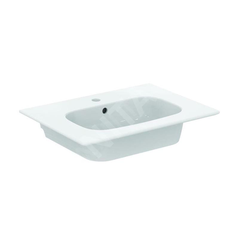 Ideal Standard i.Life A - Lavabo 640x460 mm, avec trop-plein, trou pour robinet, blanc T461901 Ideal Standard i.Life A - Lavabo 640x460 mm, avec trop-plein, trou pour robinet, blanc T461901