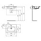 Ideal Standard i.Life A - Lavabo 640x460 mm, avec trop-plein, trou pour robinet, blanc T461901 Ideal Standard i.Life A - Lavabo 640x460 mm, avec trop-plein, trou pour robinet, blanc T461901