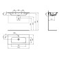 Ideal Standard i.Life A - Lavabo 1040x460 mm, avec trop-plein, trou pour robinet, blanc T462101 Ideal Standard i.Life A - Lavabo 1040x460 mm, avec trop-plein, trou pour robinet, blanc T462101