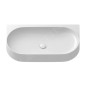 Ravak Yard - Lavabo 805x500 mm, sans trop-plein, sans trou pour robinet, blanc XJX01080000 Ravak Yard - Lavabo 805x500 mm, sans trop-plein, sans trou pour robinet, blanc XJX01080000