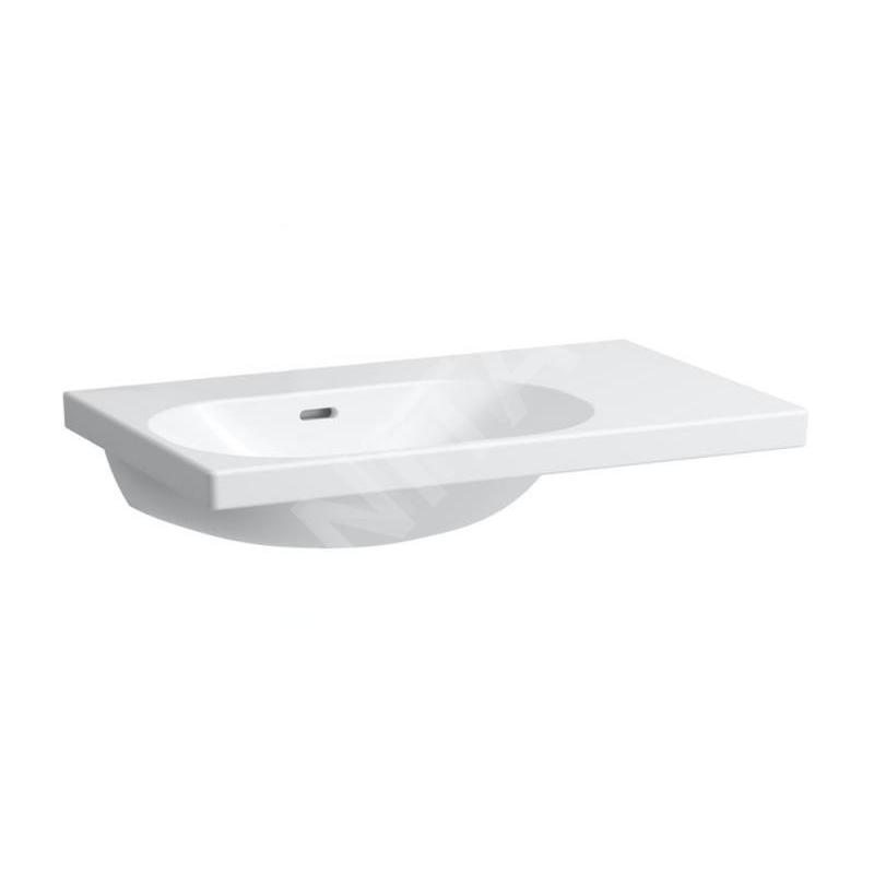 Laufen Lua - Lavabo de meuble 75x46 cm, avec trop-plein, sans trou de robinet, blanc H8170860001091 Laufen Lua - Lavabo de meuble 75x46 cm, avec trop-plein, sans trou de robinet, blanc H8170860001091