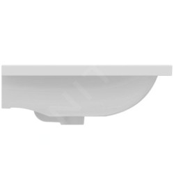 Ideal Standard i.Life B - Lavabo double 121x52 cm, avec trop-plein, 2 trous pour robinet, blanc T460201
