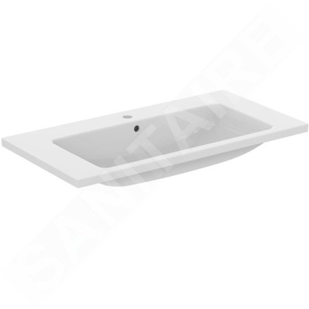 Ideal Standard i.Life B - Lavabo pour meuble 101x52 cm, avec trop-plein, trou pour robinet, blanc T460301