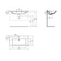 Ideal Standard i.Life B - Lavabo pour meuble 101x52 cm, avec trop-plein, trou pour robinet, blanc T460301 Ideal Standard i.Life B - Lavabo pour meuble 101x52 cm, avec trop-plein, trou pour robinet, blanc T460301