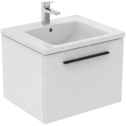 Ideal Standard i.Life B - Lavabo pour meuble 61x51 cm, avec trop-plein, trou pour robinetterie, blanc T460501