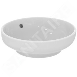 Ideal Standard i.Life B - Lavabo à poser, 40 cm, avec trop-plein, blanc T509101