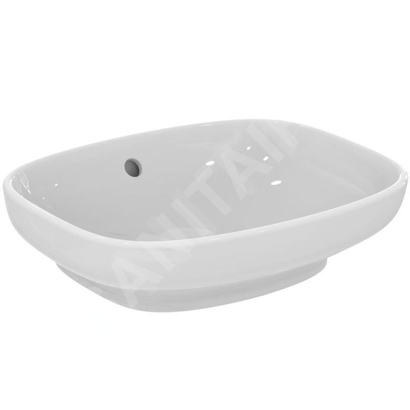 Ideal Standard i.Life B - Lavabo à poser, 45x37 cm, avec trop-plein, blanc T509201 Ideal Standard i.Life B - Lavabo à poser, 45x37 cm, avec trop-plein, blanc T509201