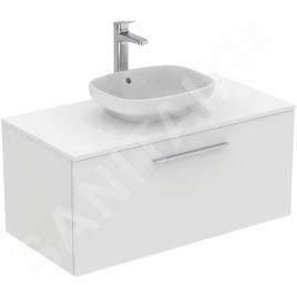 Ideal Standard i.Life B - Lavabo à poser, 45x37 cm, avec trop-plein, blanc T509201