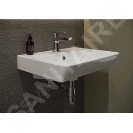 kielle Minor - Lavabo, 60x41 cm, avec trop-plein, un trou pour robinetterie, blanc 30621600