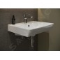 kielle Minor - Lavabo, 60x41 cm, avec trop-plein, un trou pour robinetterie, blanc 30621600