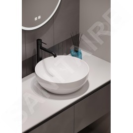 kielle Idolio - Vasque, diamètre 40 cm, gris 30624402