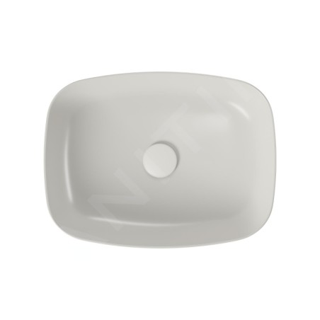 kielle Idolio - Lavabo à poser, 50x38 mm, gris 30624512