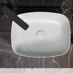 kielle Idolio - Lavabo à poser, 50x38 mm, gris 30624512