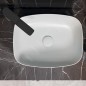 kielle Idolio - Lavabo à poser, 50x38 mm, gris 30624512 kielle Idolio - Lavabo à poser, 50x38 mm, gris 30624512