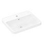 Hansgrohe Xuniva Q - Lavabo 55x45 cm, avec trop-plein, trou pour robinetterie, blanc 60162450 Hansgrohe Xuniva Q - Lavabo 55x45 cm, avec trop-plein, trou pour robinetterie, blanc 60162450