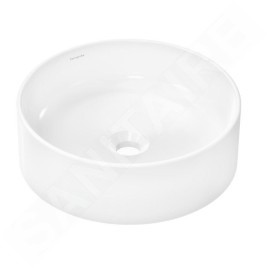 Hansgrohe Xuniva S - Vasque à poser, diamètre 40 cm, sans trop-plein, SmartClean, blanc 61071450