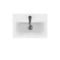 Cersanit Moduo - Lavabo 50x35 cm, avec trop-plein, trou pour robinetterie, blanc K116-008