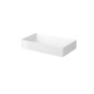 Cersanit Inverto - Lavabo 60x35 cm, sans trop-plein, sans trou pour robinetterie, blanc K671-008 Cersanit Inverto - Lavabo 60x35 cm, sans trop-plein, sans trou pour robinetterie, blanc K671-008