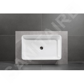 Villeroy & Boch Collaro - Vasque, 560x360 mm, CeramicPlus, blanc alpin 4A2056R1