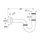 Grohe Siphons - Siphon de lavabo, chrome 28947000 Grohe Siphons - Siphon de lavabo, chrome 28947000