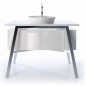 Duravit Cape Cod - Vasque sans trop-plein, diamètre 480 mm, avec îlot de robinetterie, blanc 2328480000 Duravit Cape Cod - Vasque sans trop-plein, diamètre 480 mm, avec îlot de robinetterie, blanc 2328480000