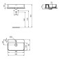 Ideal Standard Strada II - Vasque 600x400 mm, avec un trou pour robinet, blanc T299801 Ideal Standard Strada II - Vasque 600x400 mm, avec un trou pour robinet, blanc T299801