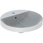 Geberit VariForm - Vasque à encastrer, diamètre 480 mm, avec trop-plein, blanc 500.704.01.2 Geberit VariForm - Vasque à encastrer, diamètre 480 mm, avec trop-plein, blanc 500.704.01.2