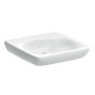 Geberit Selnova Comfort - Lavabo adapté aux PMR, sans trop-plein, sans trou pour robinetterie, blanc 502.771.00.7 Geberit Selnova Comfort - Lavabo adapté aux PMR, sans trop-plein, sans trou pour robinetterie, blanc 502.771.00.7