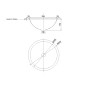 Sapho Inox - Lavabo à encastrer, diamètre 405 mm, inox 13030.B Sapho Inox - Lavabo à encastrer, diamètre 405 mm, inox 13030.B