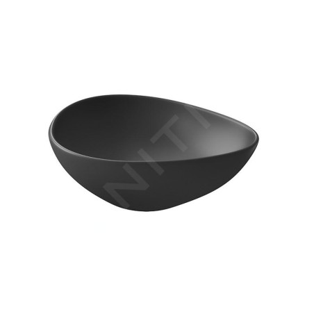 Cersanit Moduo - Vasque à poser, 44x36 cm, sans trop-plein, anthracite K116-105-BOX