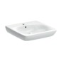 Geberit Selnova Comfort - Lavabo adapté aux PMR 60x55 mm, avec trop-plein, trou pour robinetterie, blanc 502.769.00.7 Geberit Selnova Comfort - Lavabo adapté aux PMR 60x55 mm, avec trop-plein, trou pour robinetterie, blanc 502.769.00.7
