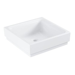 Grohe Cube Ceramic - Lavabo sans trop-plein, 400x400 mm, PureGuard, blanc alpin 3948200H