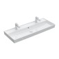 Villeroy & Boch Collaro - Meuble lavabo 1200x470 mm, avec trop-plein, 2 trous de robinetterie, CeramicPlus, blanc alpin 4A33C4R1 Villeroy & Boch Collaro - Meuble lavabo 1200x470 mm, avec trop-plein, 2 trous de robinetterie, CeramicPlus, blanc alpin 4A33C4R1