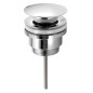Bruckner Accessoires - Bonde de lavabo 1 1/4, Click Clack, chrome 151.307.1 Bruckner Accessoires - Bonde de lavabo 1 1/4, Click Clack, chrome 151.307.1