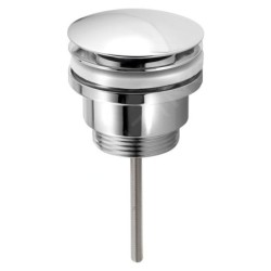 Bruckner Accessoires - Bonde de lavabo 1 1/4, Click Clack, chrome 151.307.1