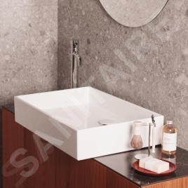 Ideal Standard Extra - Lavabo à poser 600x400 mm, sans trop-plein, blanc T374001