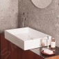 Ideal Standard Extra - Lavabo à poser 600x400 mm, sans trop-plein, blanc T374001 Ideal Standard Extra - Lavabo à poser 600x400 mm, sans trop-plein, blanc T374001