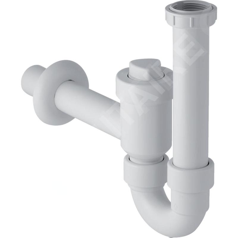 Geberit Accessoires - Siphon en tube, fermable, clapet anti-retour, sortie horizontale, d 40 mm 152.860.11.1 Geberit Accessoires - Siphon en tube, fermable, clapet anti-retour, sortie horizontale, d 40 mm 152.860.11.1