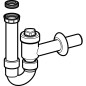 Geberit Accessoires - Siphon en tube, fermable, clapet anti-retour, sortie horizontale, d 40 mm 152.860.11.1 Geberit Accessoires - Siphon en tube, fermable, clapet anti-retour, sortie horizontale, d 40 mm 152.860.11.1