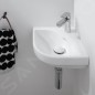 Villeroy & Boch Subway 3.0 - Lavabo d'angle 320x320 mm, sans trop-plein, trou pour robinet, CeramicPlus, blanc alpin 437146R1