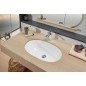 Villeroy & Boch O.novo - Vasque sans trou à installer par le bas, avec trop-plein, 600 mm x 350 mm, blanc- vasque 41626001 Villeroy & Boch O.novo - Vasque sans trou à installer par le bas, avec trop-plein, 600 mm x 350 mm, blanc- vasque 41626001