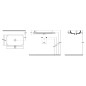 Sapho Isvea Sott - Vasque Aqua, 600x380 mm, blanc 10SQ50060 Sapho Isvea Sott - Vasque Aqua, 600x380 mm, blanc 10SQ50060