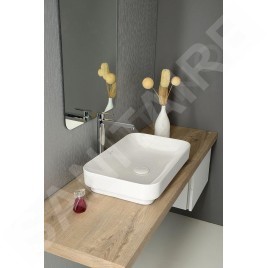 Sapho Isvea Sott - Vasque Aqua, 600x380 mm, blanc 10SQ50060