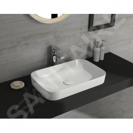 Sapho Isvea Sott - Vasque Aqua, 600x380 mm, blanc 10SQ50060