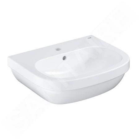 Grohe Euro Ceramic - Lavabo avec trop-plein, 550x450 mm, blanc alpin 39336000