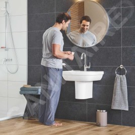 Grohe Euro Ceramic - Lavabo avec trop-plein, 550x450 mm, blanc alpin 39336000