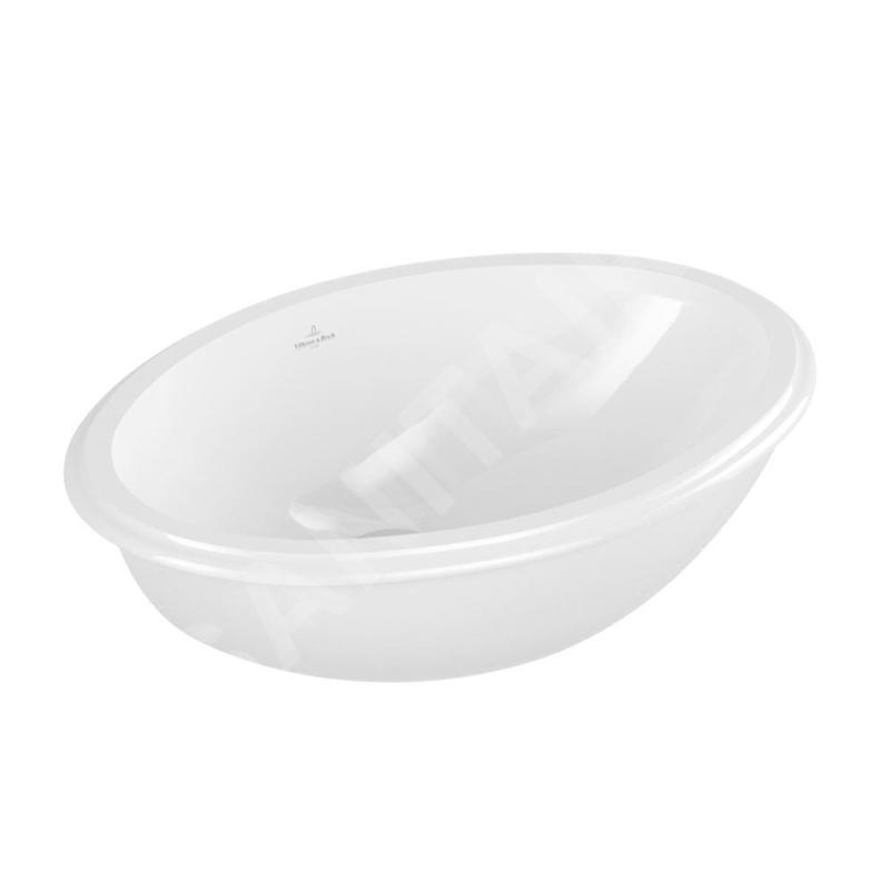 Villeroy & Boch Evana - Vasque sans trou avec trop-plein , 500x350 mm, blanc 61470001 Villeroy & Boch Evana - Vasque sans trou avec trop-plein , 500x350 mm, blanc 61470001